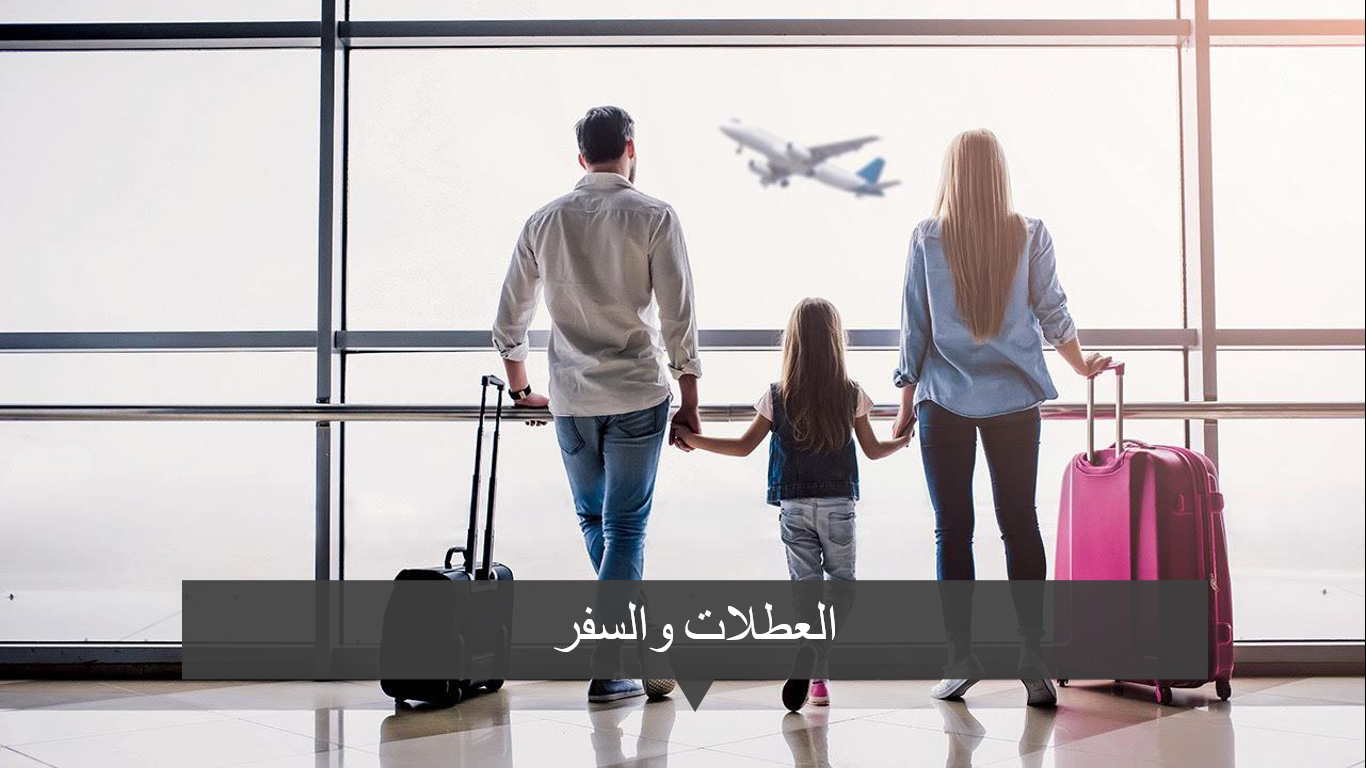 العطلات والسفر-Holidays and travel – IB Arabic B HL / B SL